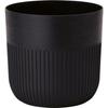 Round Flower Pot - GARDEN ID - Luca Grande - Ø 30 - 17 L - H 30 Cm - Black