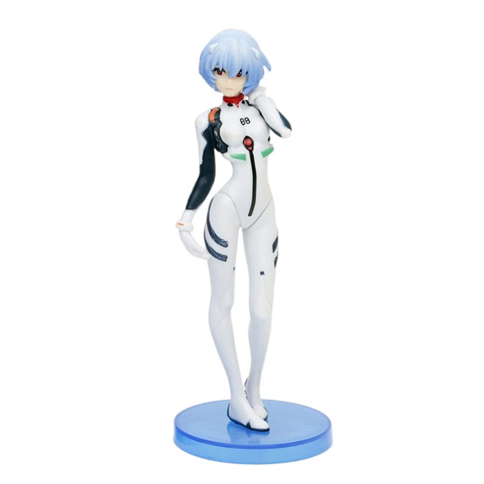 

Anime Eva Figure Ayanami Rei Asuka Langley Soryu Mari Makinami kawaii Action Figures Pvc Model Collection Ornament Doll Toy Gift