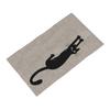 Black Cat Holding On Soft Face Towel Quick Dry Pool Bath Cotton Towels Breathable