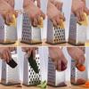 Cheese Shredder Sharp Grate Garlic Mincer Tool Multipurpose Kitchen Stainless Steel Food Grater Household Supply