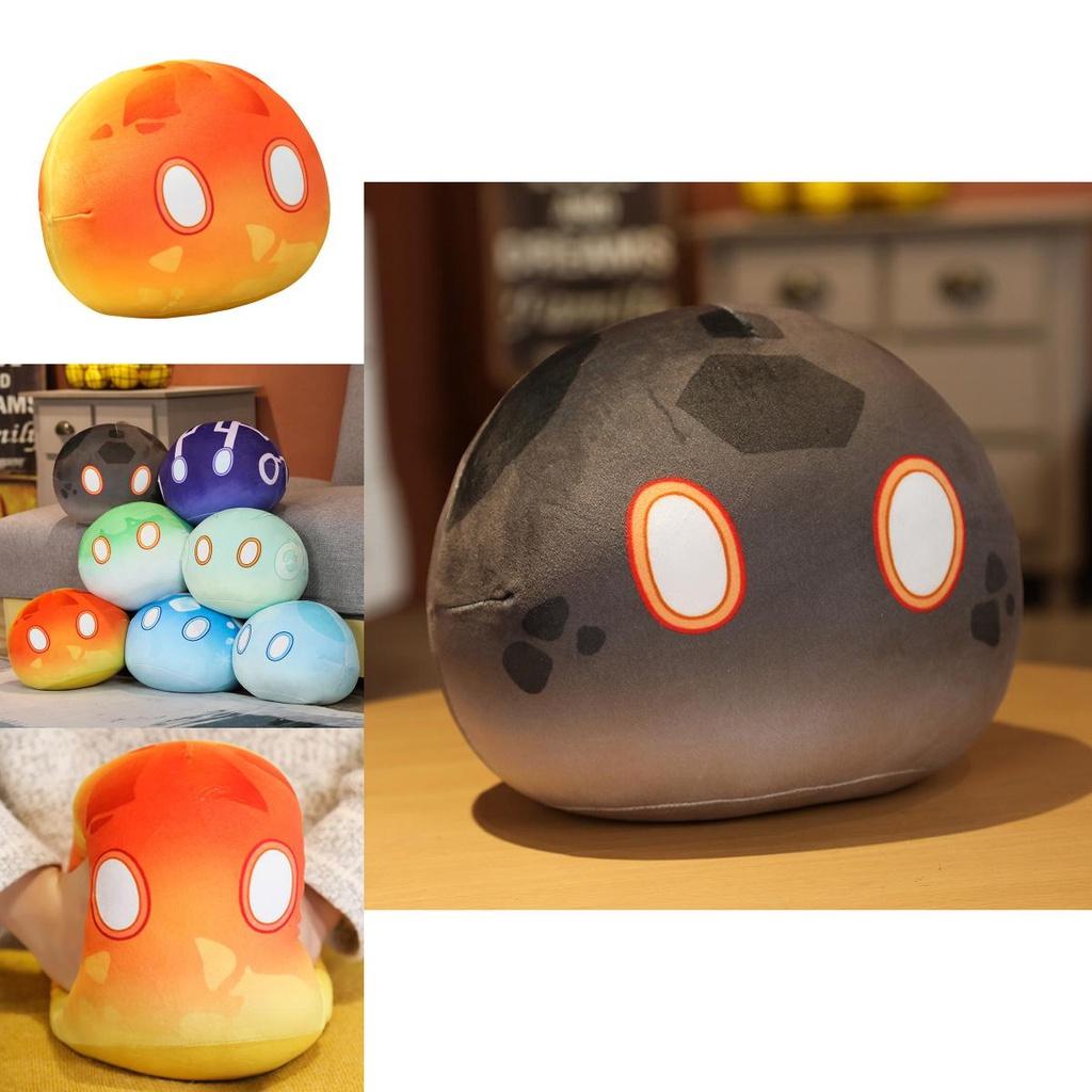 Genshin Impact Slime Theme Adorable Plush Dolls Perfect Kids Gift Cartoon Pillow