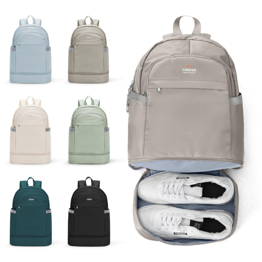 Small Gym Backpack For Women Waterproof Backpack With Shoe Compartment Lightweight Travel Backpack Sports Backpack Large Gym Bag