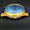 VINTAGE HMT JANATA HAND-WINDING INDIAN MENS SKY BLUE COLOR DIAL WATCH a702082-5 R208-a702082