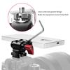 Supporto per Monitor da Fotocamera da 1/4 di pollice con Attacco Slitta Fredda Rotazione a 360 Gradi Inclinabile di 180° Supporto Stabile e Robusto