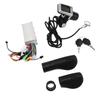 Kit Controlador de Scooter 36V 48V 500W Controlador de Bicicleta Eléctrica con Pantalla LCD para Accesorios de Modificación de Scooter