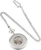 Charles-Hubert- Paris 3860 Two-Tone Mechanical Pocket Watch