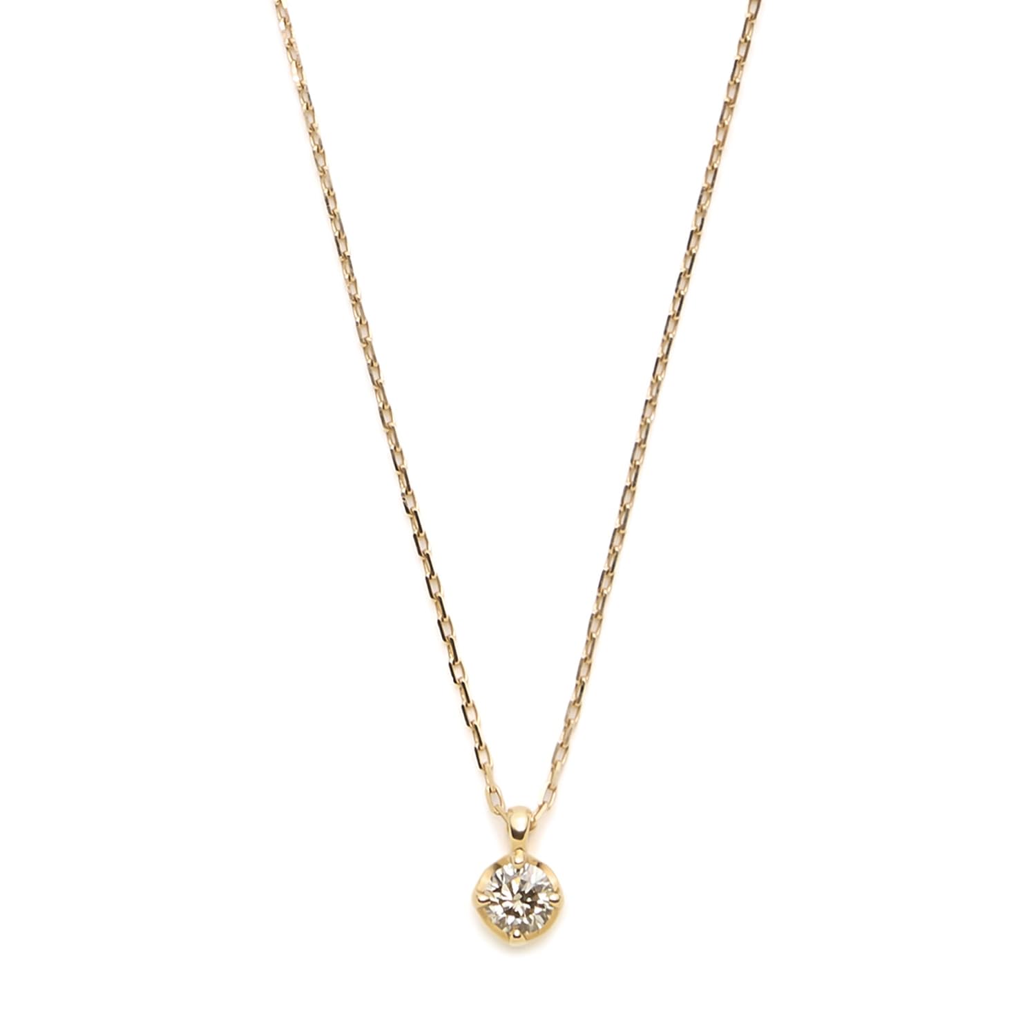 

K10 Diamond Necklace [Noges] (0.08ct) 3024311603500999 чистий