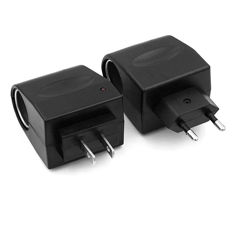 Uniwersalna wtyczka konwersyjna 220V AC na 12V DC Gniazdo adaptera zasilania samochodowego konwerter