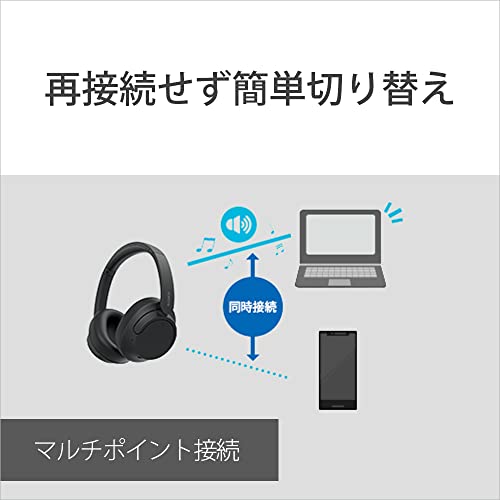 Sony WH-CH720N Wireless Noise Cancelling Headphones Pink Bluetooth 35H Ambient Sound 360 Reality Audio Microphone Lightweight 192g Fast Charging Alexa