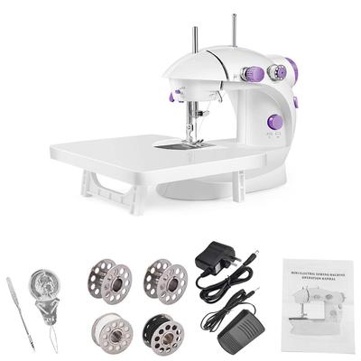 MCHERRY Automatic Sewing Machine, Mini Sewing Machine, Beginner-Friendly, Dual Speed, Portable Electric Sewing Machine with Extension Table, Light, Ho