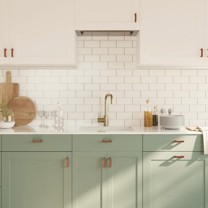 VidaXL Cabinet Handles 10 Pcs, Cupboard Handles, T-Shaped Handles Kitchen Home Interior, Bronze 64 Mm Steel 155404