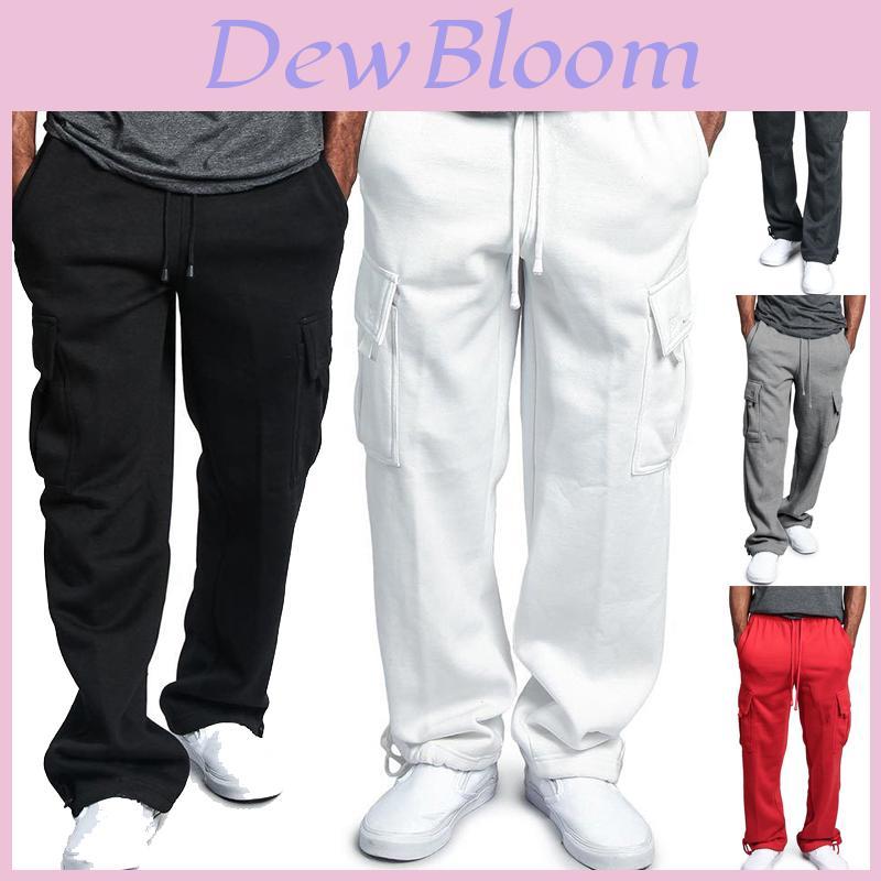 Stylish Mens Sport Pants Long Trousers Comfortable Tracksuit For Casual Workout