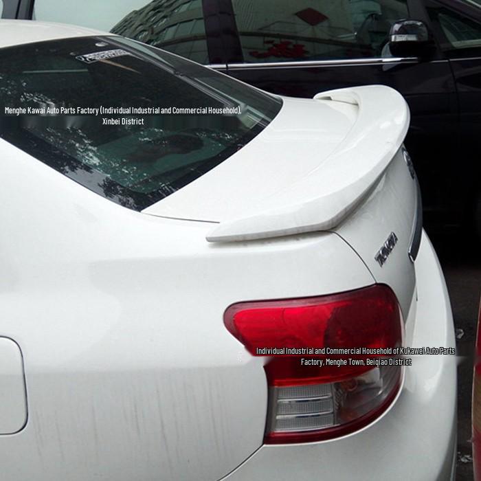 Спортивный задний спойлер с подсветкой для Toyota Vios 08-12 Unpainted Spoiler with Lights
