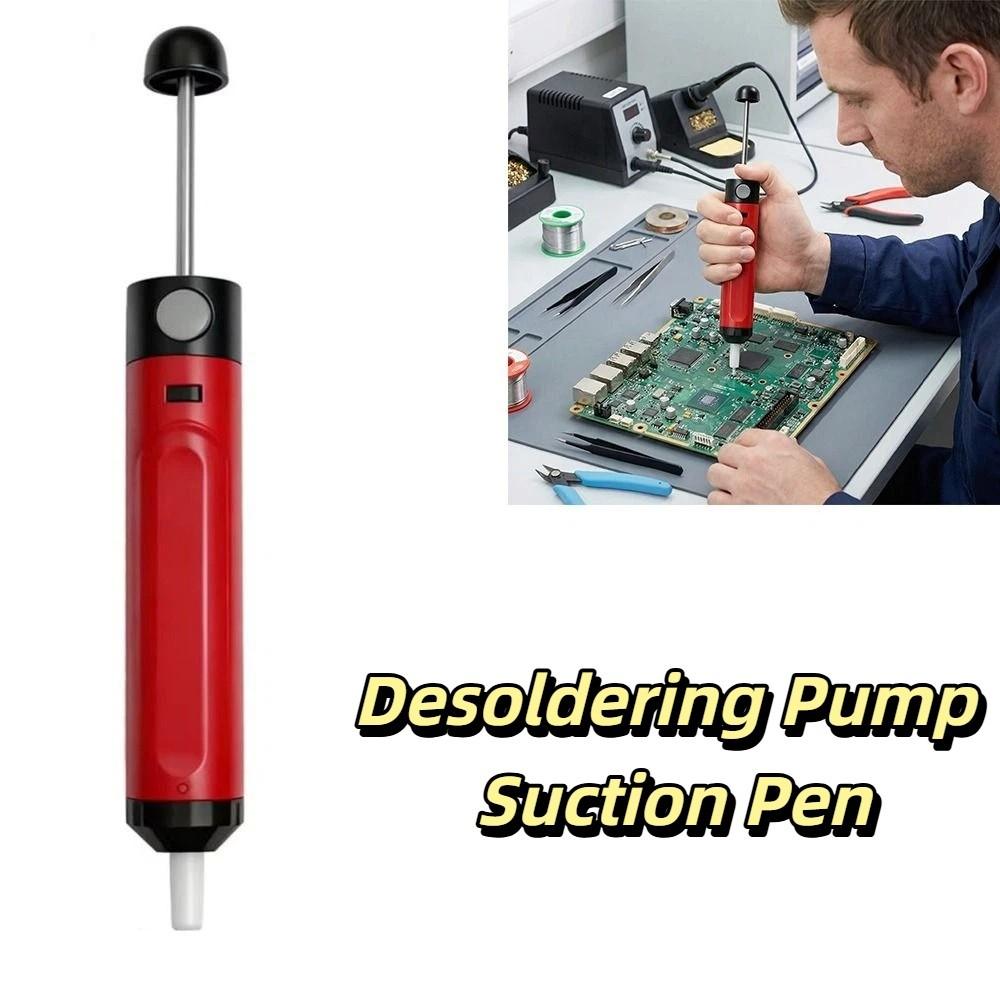 Powerful Suction Solder Sucker Pen Plastic Shell Hand Welding Tools  Home Appliance Repair