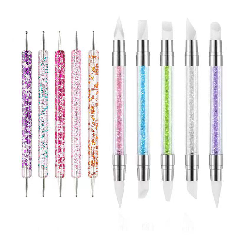 Double-Headed Nail Art Dotting Pen Tool
