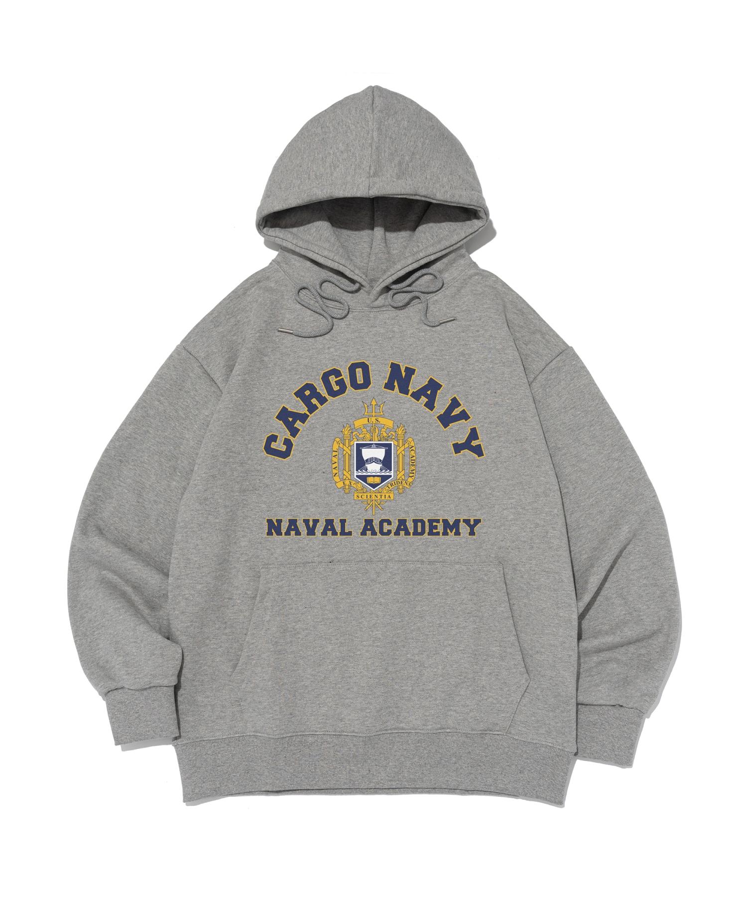 Cargo Bros For Woman Navy Academy Hoodie (Grey) S