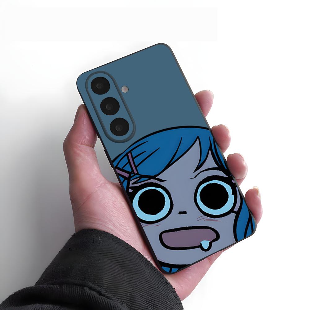 

S-Scott Pilgrim Phone Case For Samsung S26 S25 Plus S20 S20 Plus S22 Ultra S23 FE S21 Plus S21 Ultra Soft Cover Samsung S21 Plus