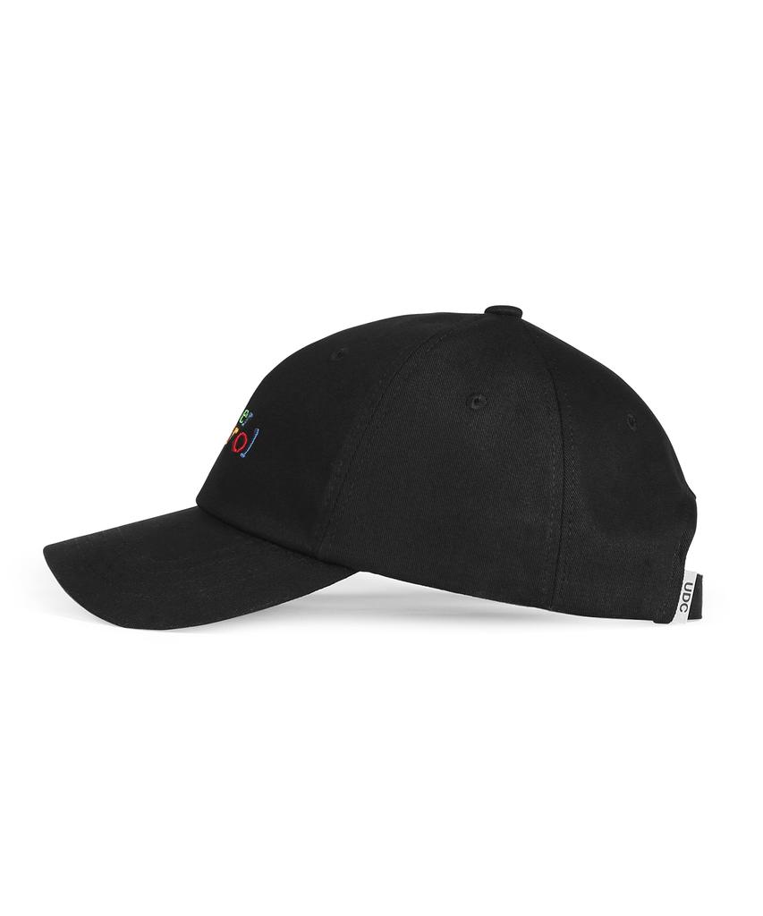 Eondeokeonteulol Cotton Logo Ball Cap Team Cap / Classic Bb / Multi Black