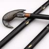 Style Walking Stick with Rosewood Wooden Cane and Raven Bird Brass Handle
