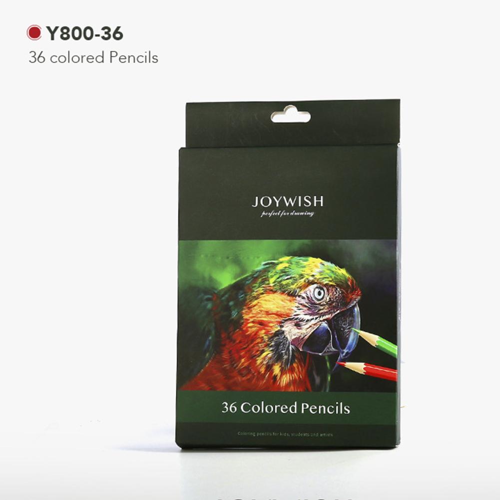 12/18/24/36 Colors Oily Colored Pencils Hexagon Wooden Handle Set Drawing Sketch Art Design Student Supplies