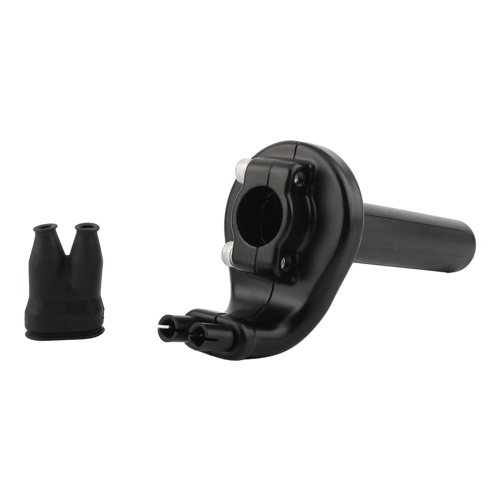 Motorcycle Throttle Twist Grip Settle Throttle Handle Double Span Wire System For KTM Honda Yamaha Kawasaki 22mm Handlebar Grips
