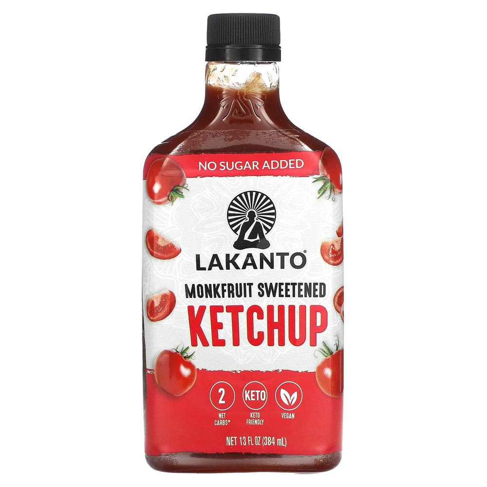 

Lakanto Monk Fruit Sweetener Ketchup 384ml (13 fl oz)