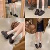 Full cowhide Su Yinyin little Martin lace-up thick-soled heightening casual Dr. Derby small leather shoes for women, genuine leather loafers for women
