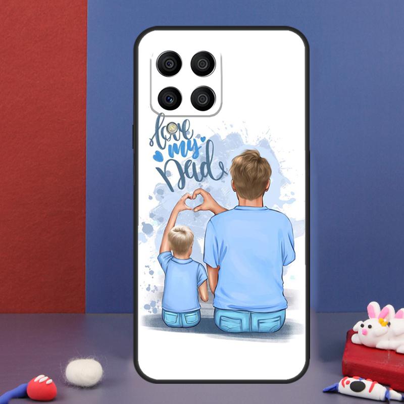 Baby Mom Daughter Girl Son Dad Case For Samsung Galaxy M31 M21 M11 M13 M54 M34 M14 M56 M36 M16 M53 M32 M52 M35 M55 M15 M06