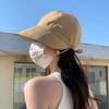 Ruth Strap Cap Children Versatile Sunshade Bucket Hat Can Hang Mask Quick Drying Equestrian Hat
