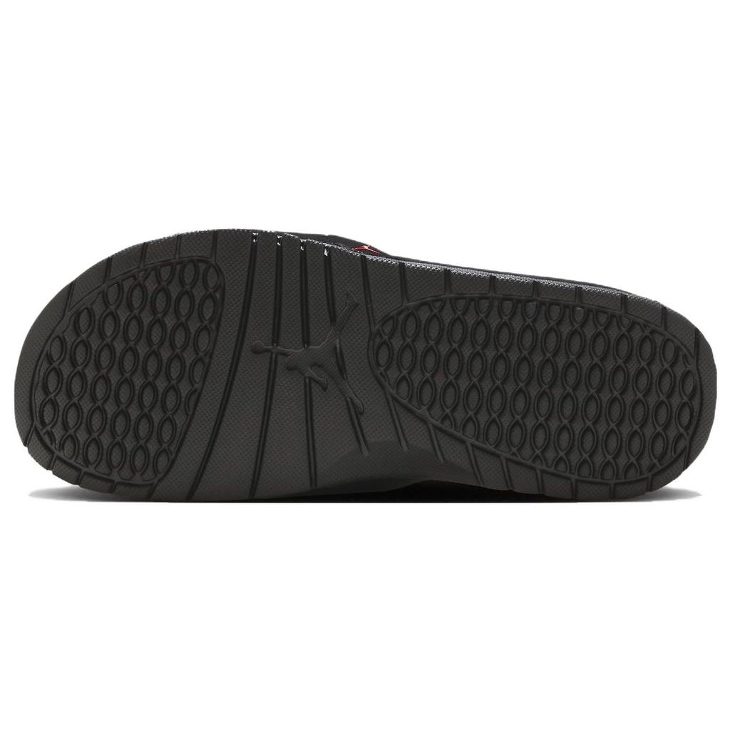 כפכפי סלייד אייר ג'ורדן הידרו 8 רטרו פלייאוף לגברים שחור ורסיטי-אדום לבן FD7674-001