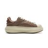 Li Ning Cloud Travel C4D Trendy Versatile Slip Resistant Durable Low Top Casual Shoes Women sneakers Brown Yellow AZGU052-4