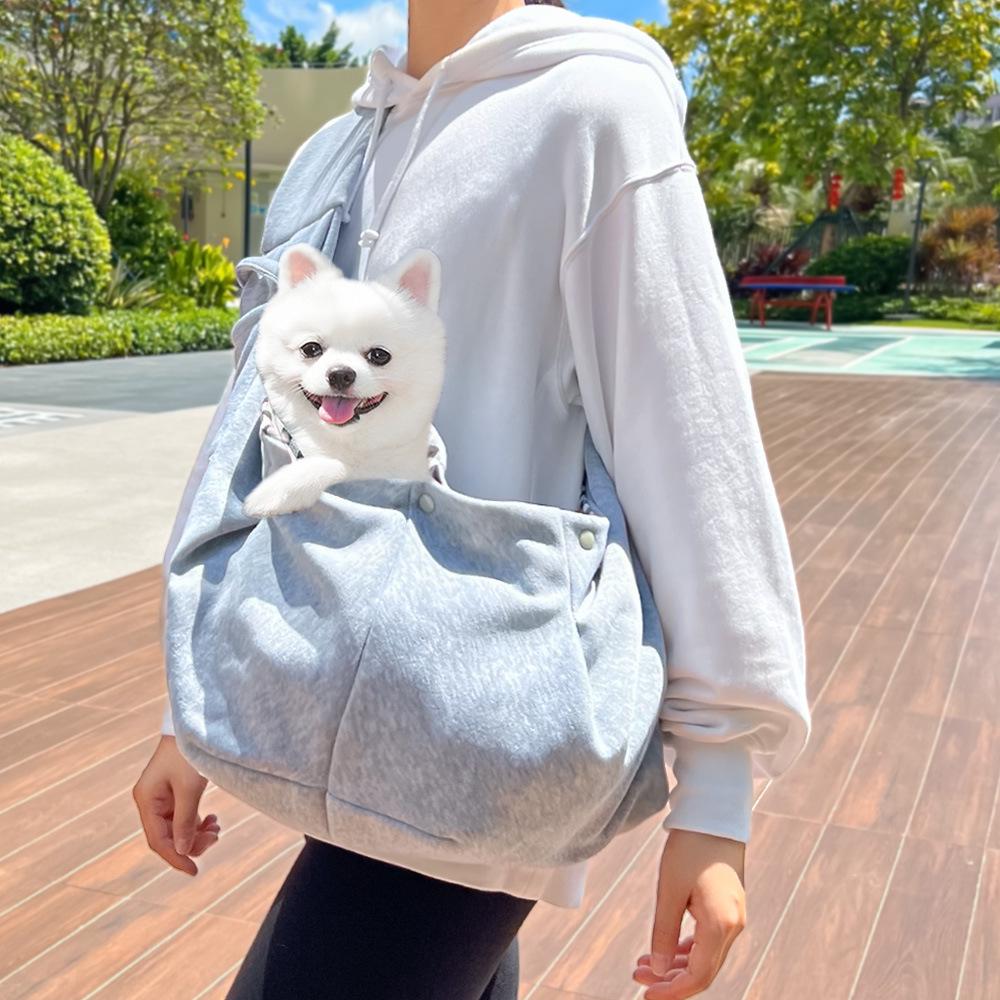 Autumn/Winter Crossbody Pet Backpack: Cat & Dog Outing Bag