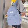Backpack College Student High School Student Backpack New School Bag Fashion Harajuku Bag