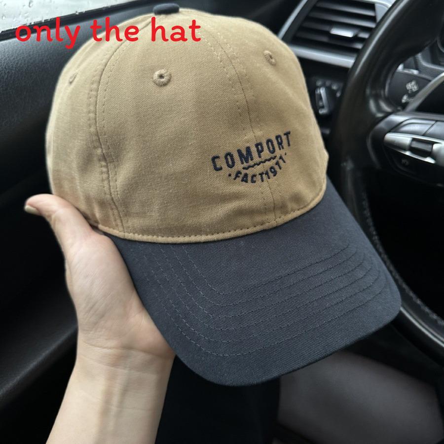 American Retro Embroidered Letter Baseball Cap Unisex Breathable Sun Hat For Casual Wear