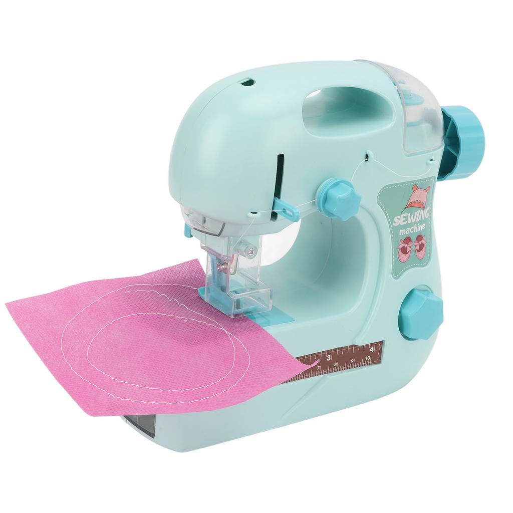 Mini Nähmaschine Kinder Anfänger Nähmaschine Spielzeugset Kleines Haushaltsgerät für Früherziehung