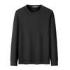 Shanshan Men's Ribbed Fleece-Lined Crew Neck Pullover