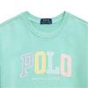 Polo Ralph Lauren Sweatshirt Ss25 Logo Rundhals Langarm Kinder Sweatshirt Bay-Green CWPOKNIY8021377-300