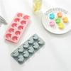 10 selv enhjørning silikon kakeform håndlaget DIY sjokoladeform riskake komplementær bakeform