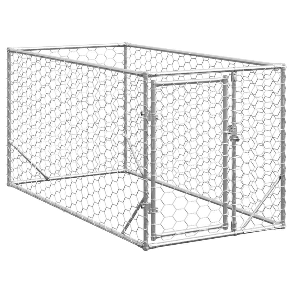 Outdoor Dog Kennel with Door 2