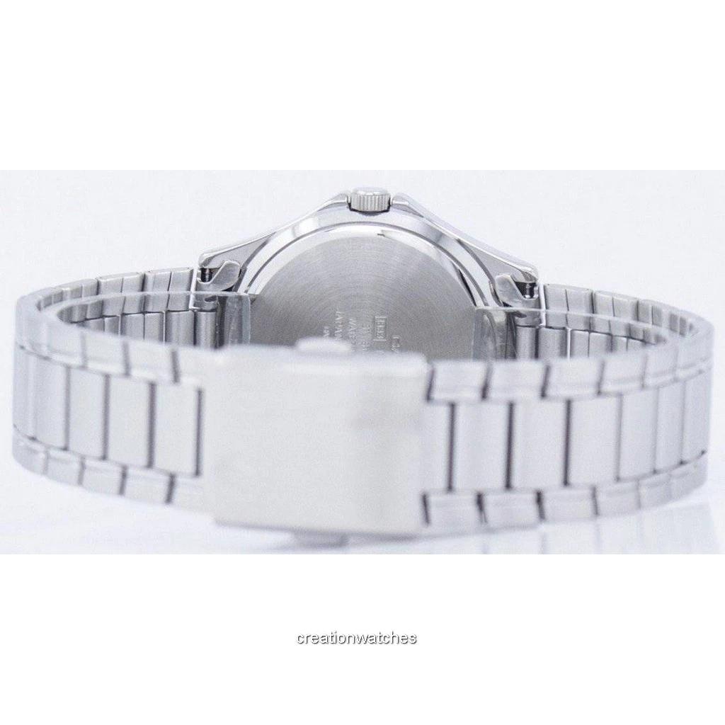 Casio Enticer Quartz Analog Black Dial MTP-1239D-1ADF MTP-1239D-1A Relógio de homem