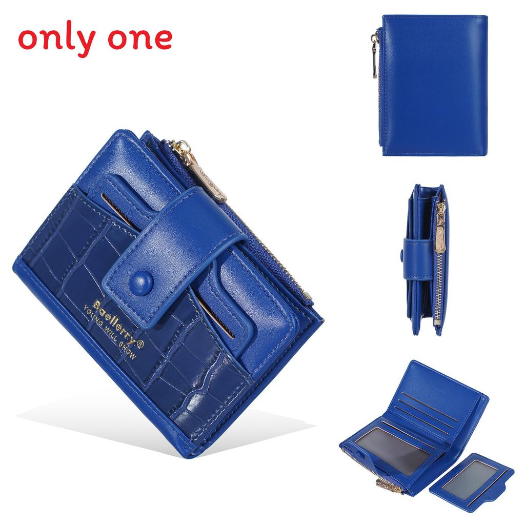 Womens Pu Wallet With Card Slots And Money Clip For Daily Use
