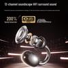 Saina S7S AI Open-Ear Noise-Cancelling Bluetooth Earbuds