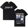 Rapper Lucho Rk Trendy Album Harajuku Print Tshirt 2026 Mens Womens Aesthetic Tshirts High Quality Casual Cotton Crewneck Top