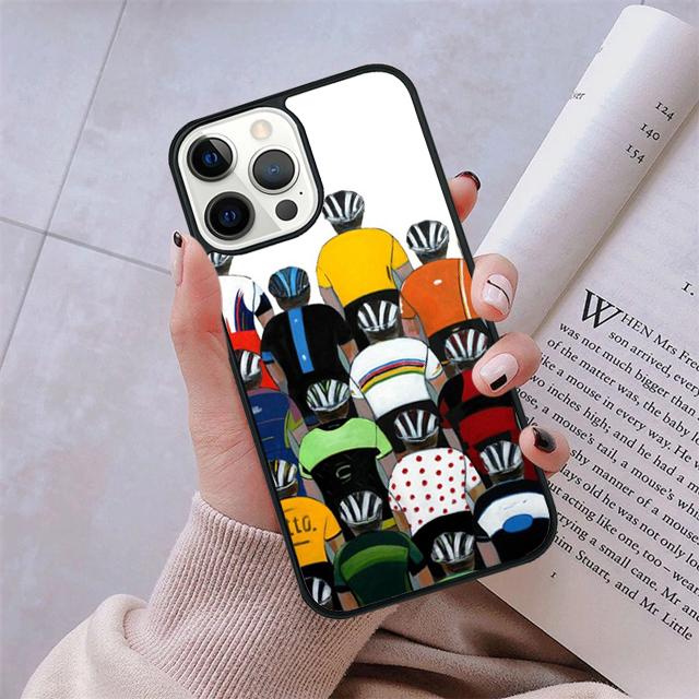 Road Bike Cyclist Cycling Phone Case For For iPhone 17 Air 16 15 11 12 13 14 Pro Max Plus coque