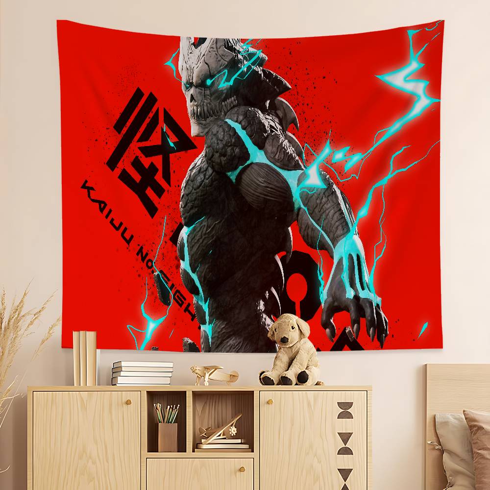 Animation KKaiju No8 Colorful Tapestry Wall Hanging Bohemian Wall Tapestries Mandala Wall Art Decor