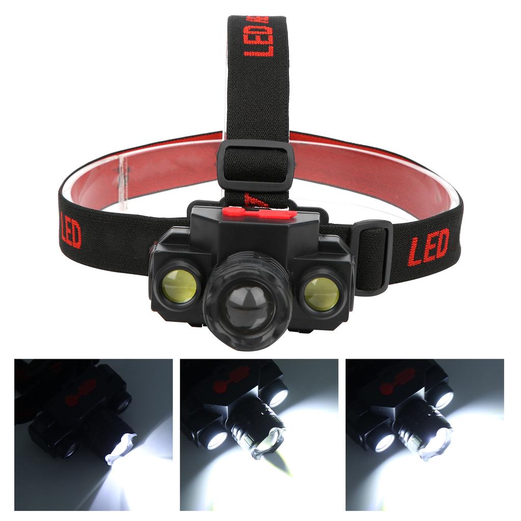LED Headlamp Headband Light USB Rechargeable Jogging Outdoor Camping Supplies T6