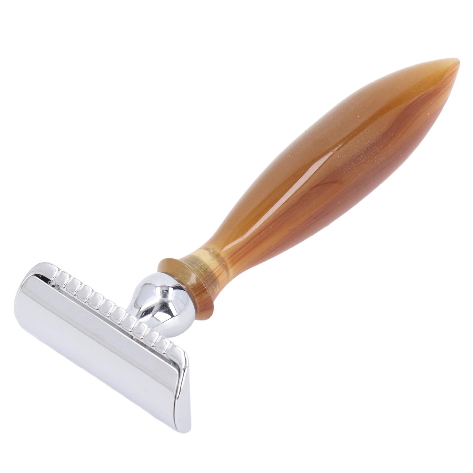 

Мужской набор для бритья Винтажный набор для ухода за бородой с лезвиями с двойной кромкой для дома и путешествий