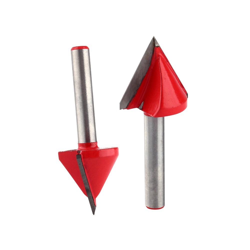 6x22mm Size V Groove Router Bit 6mm Shank V Shape Router Bit Woodworking Projects