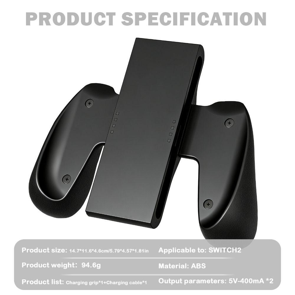 Comfort Gamepad Holder Ergonomic Handle Grip for Nintendo Switch 2 JoyCon Gaming