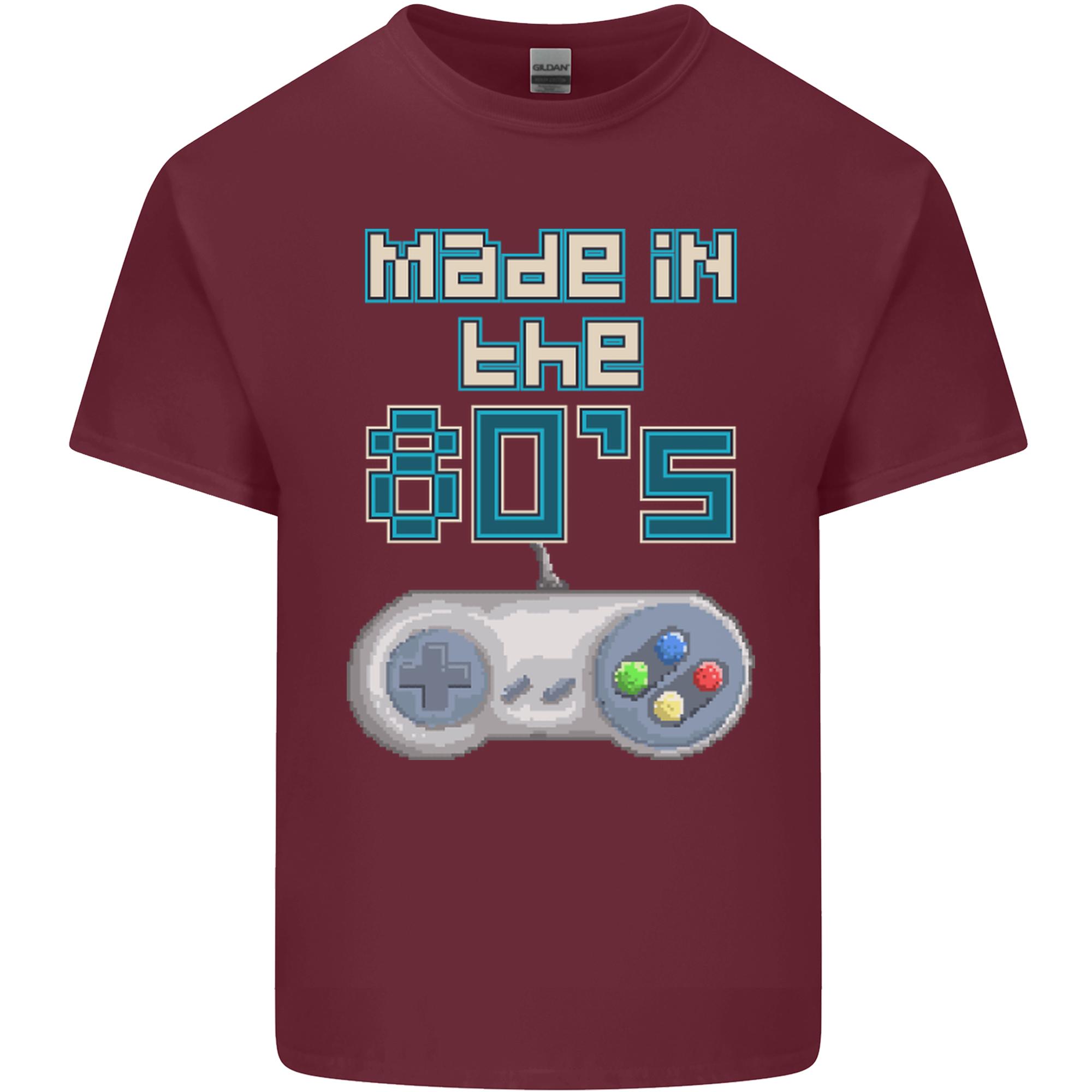 Made in the 80s Funny Birthday Retro Unisexs Light Cotton TShirt S